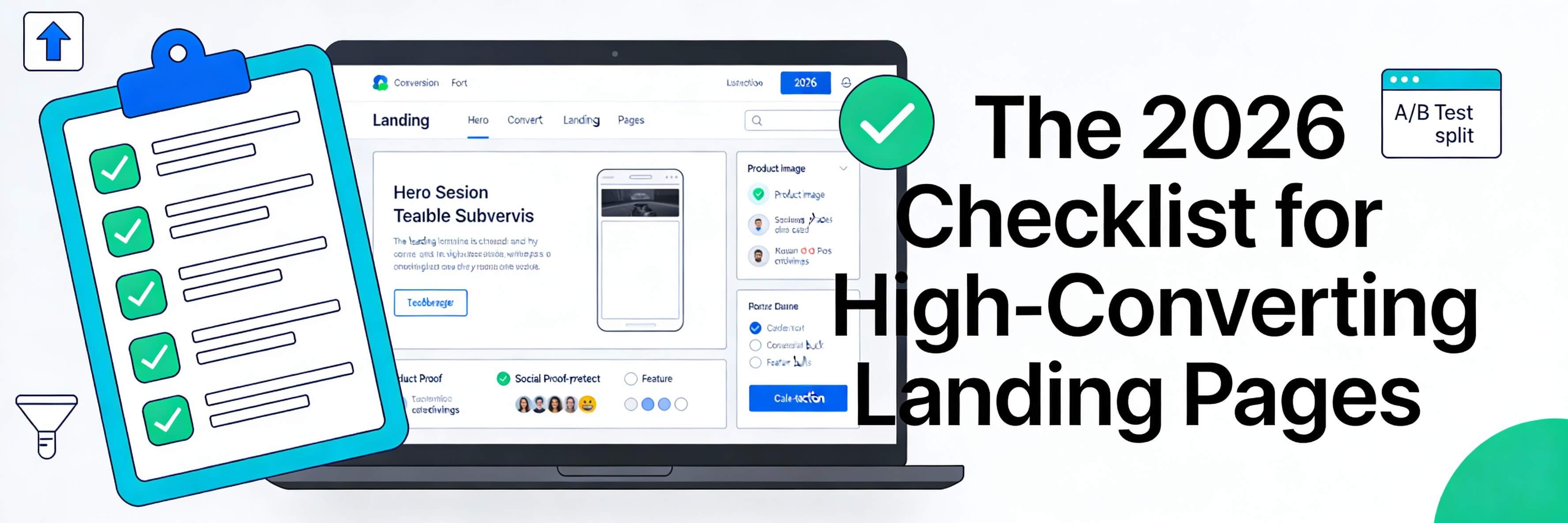 The 2026 Checklist for High-Converting Landing Pages