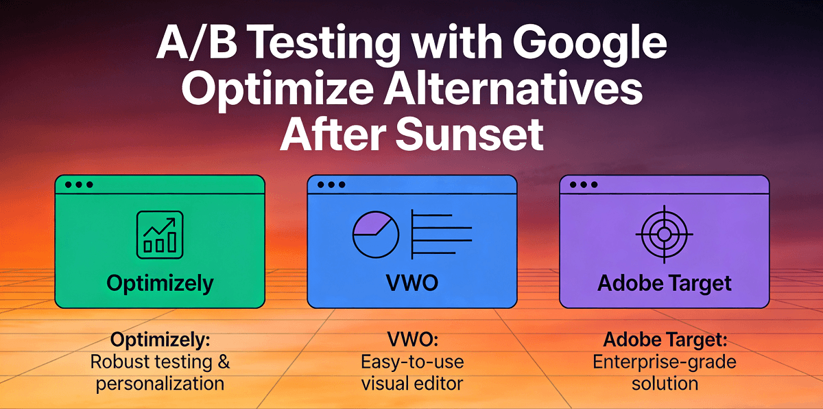 A/B Testing with Google Optimize Alternatives After Sunset