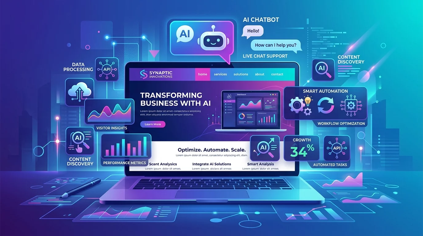 AI is Here: 5 Ways to Use Artificial Intelligence on Your Website Today