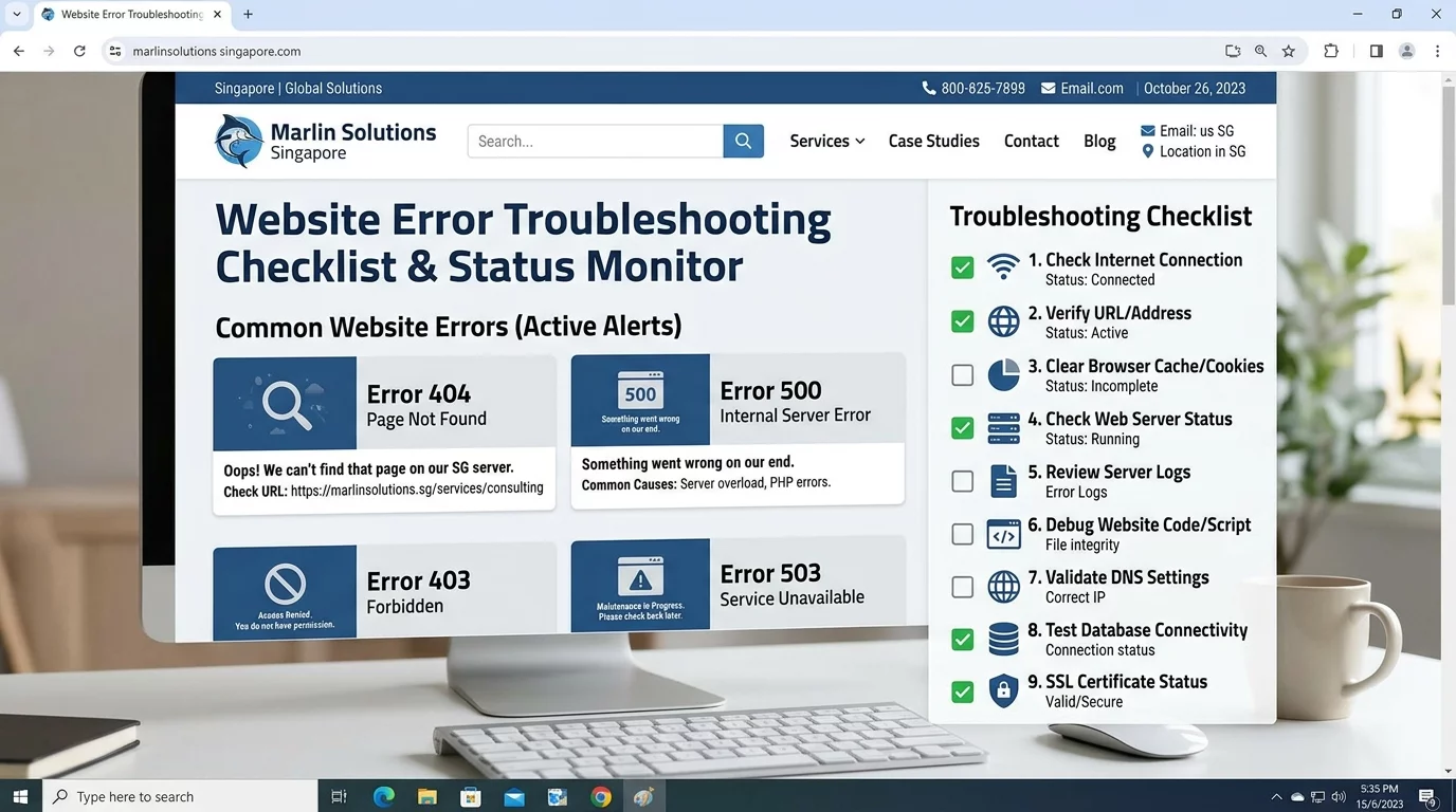 Common Website Errors You Should Know About (And How to Fix Them)