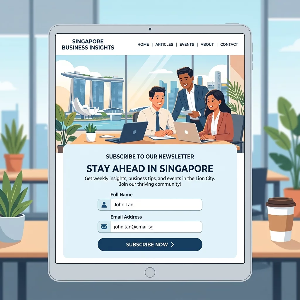Designing a Newsletter Signup Form People Actually Want to Use