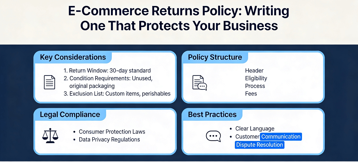 E-Commerce Returns Policy: Writing One That Protects Your Business