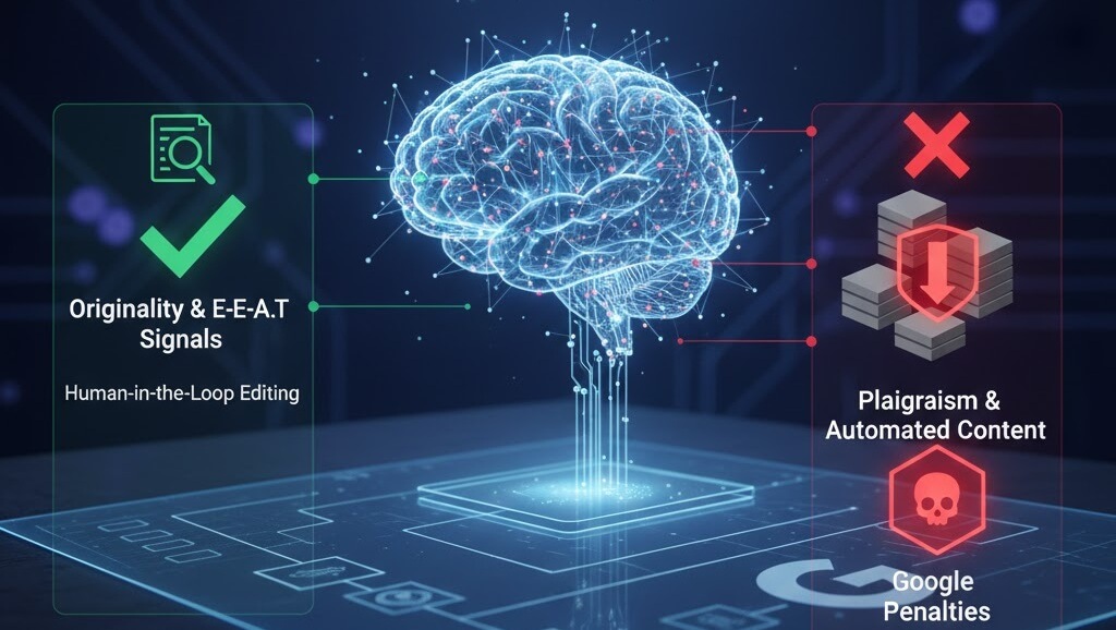 Ethical AI Content: Avoiding Plagiarism and Google Penalties