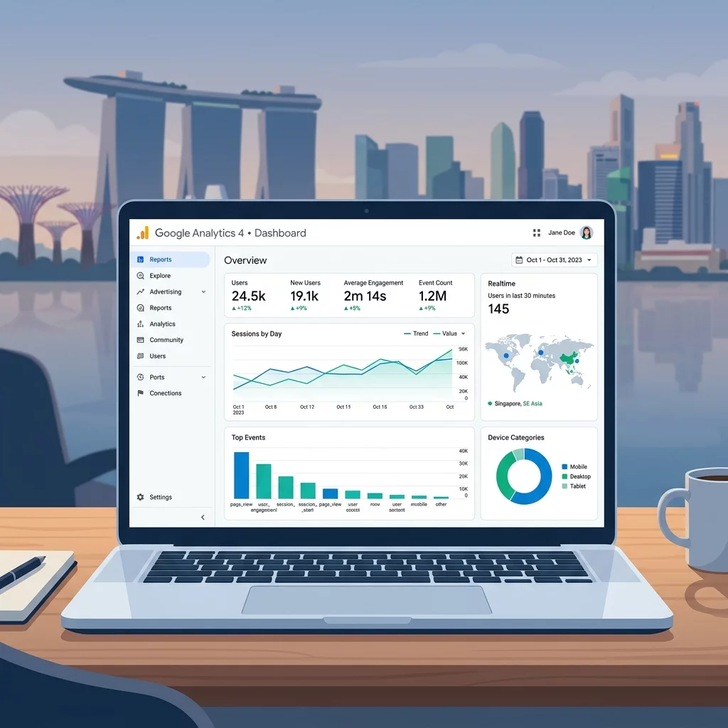 Google Analytics 4 (GA4) Setup: Events, Conversions and Reporting for Beginners