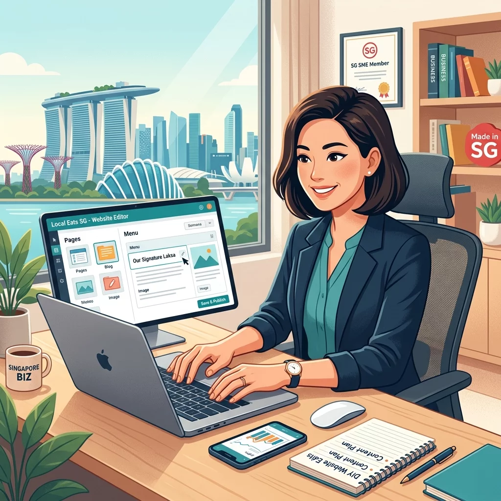 How to Update Your Singapore Business Website Content Yourself