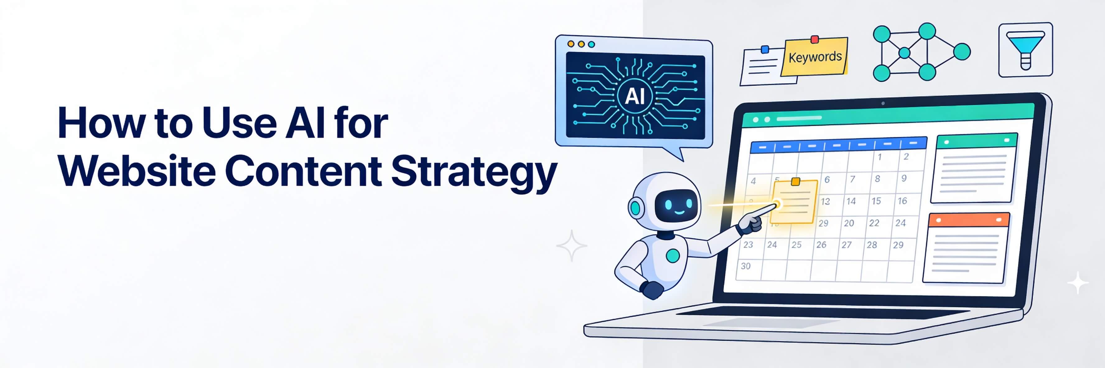 How to Use AI for Website Content Strategy