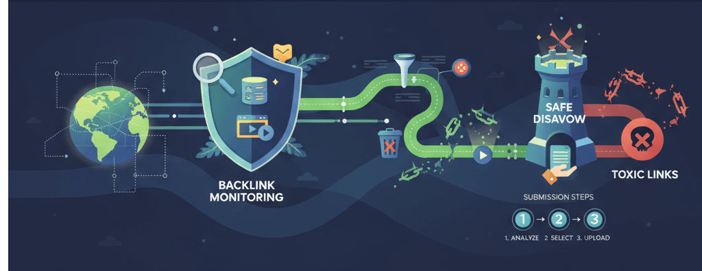 Monitor Backlinks and Disavow Toxic Links Safely
