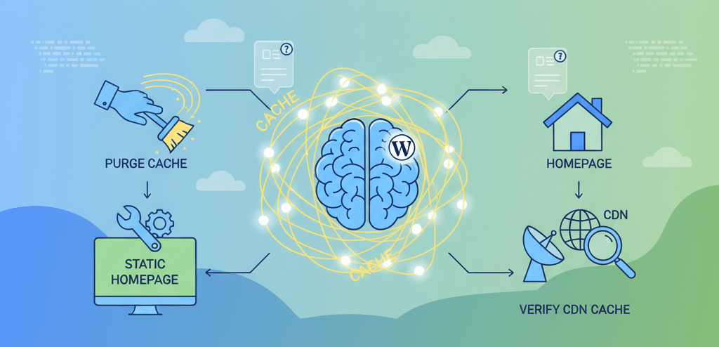 WordPress New Posts Not Appearing on Homepage: The Cache Conundrum