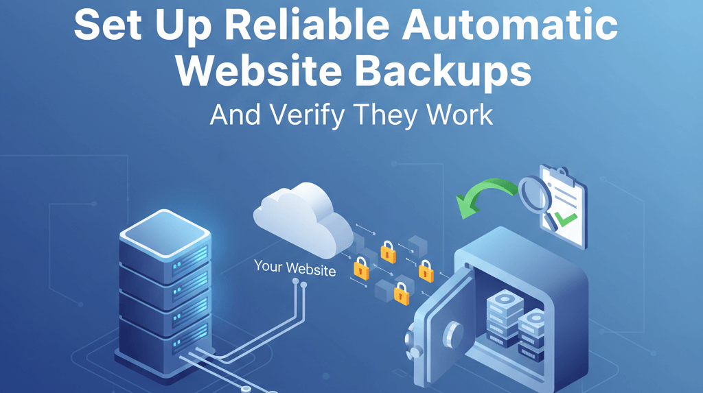 Set Up Reliable Automatic Website Backups (and Verify They Work)