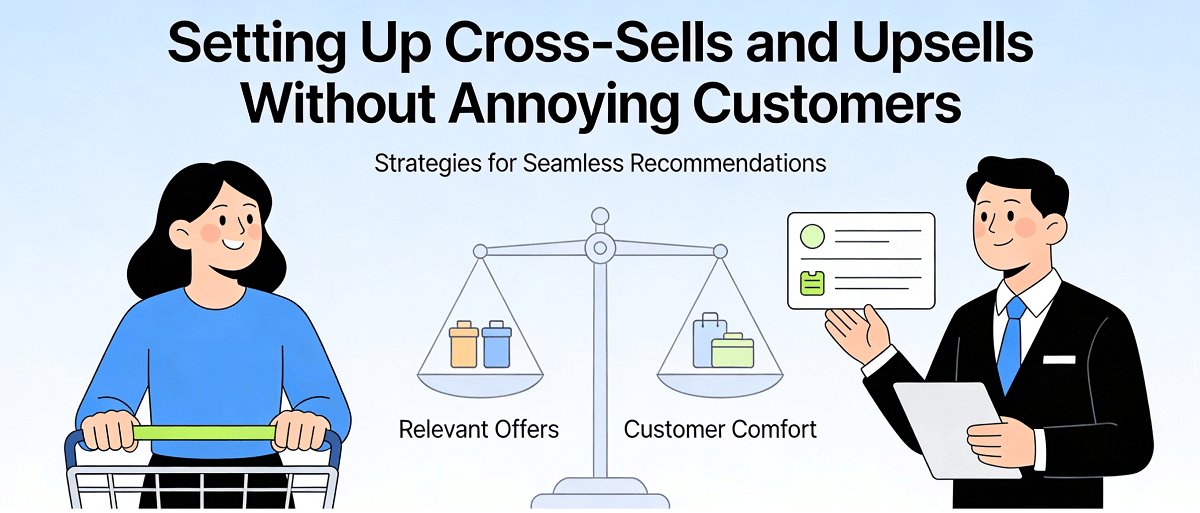 Setting Up Cross-Sells and Upsells Without Annoying Customers