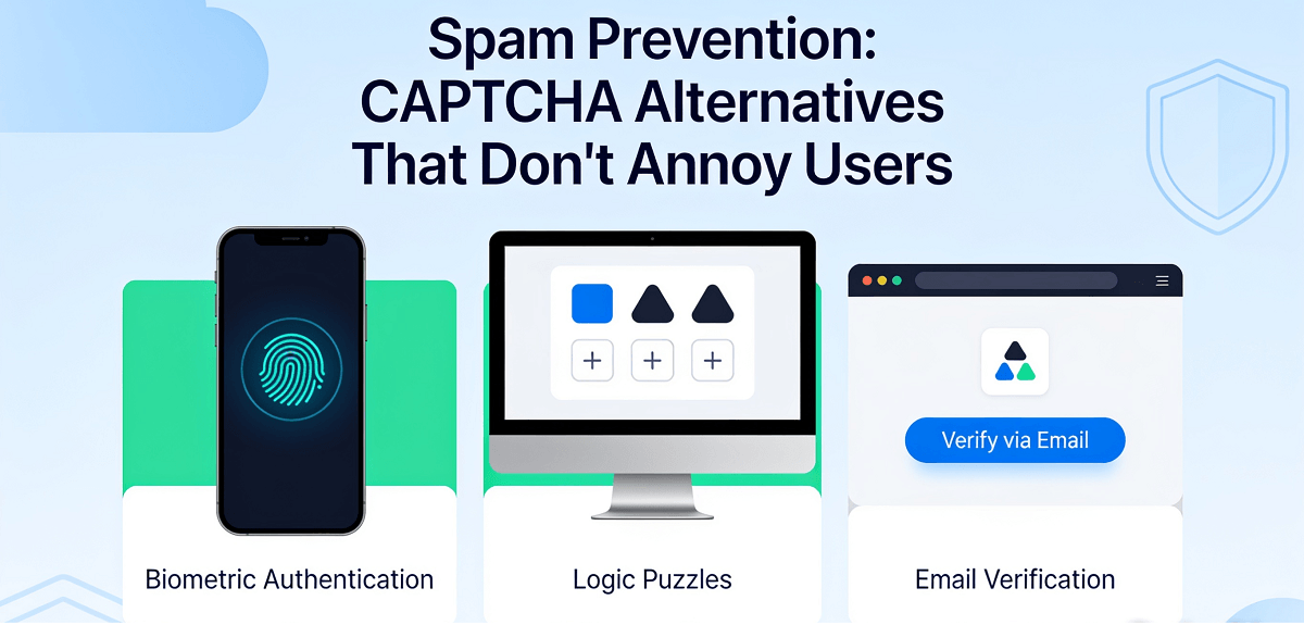 Spam Prevention: CAPTCHA Alternatives That Don't Annoy Users