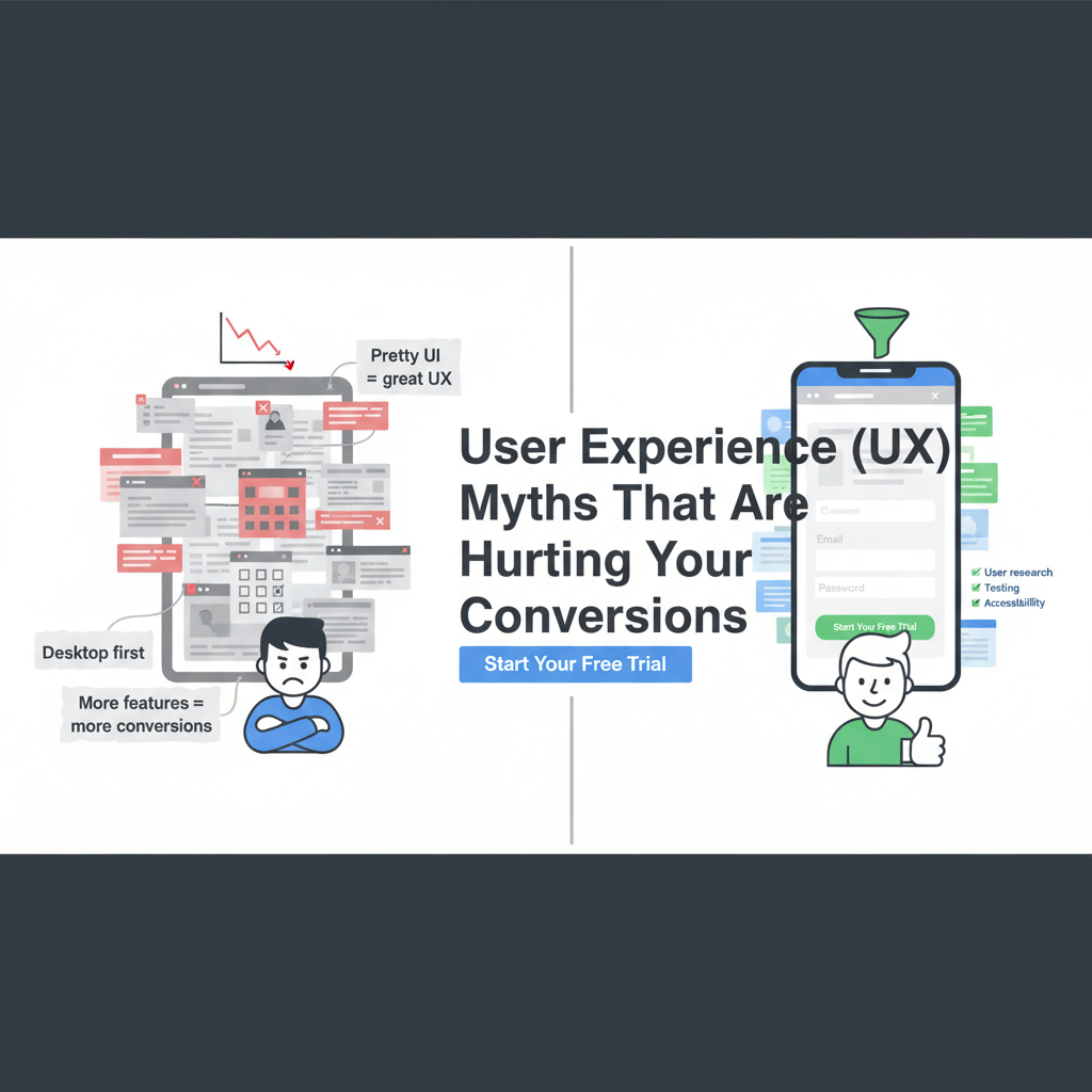 User Experience (UX) Myths That Are Hurting Your Conversions
