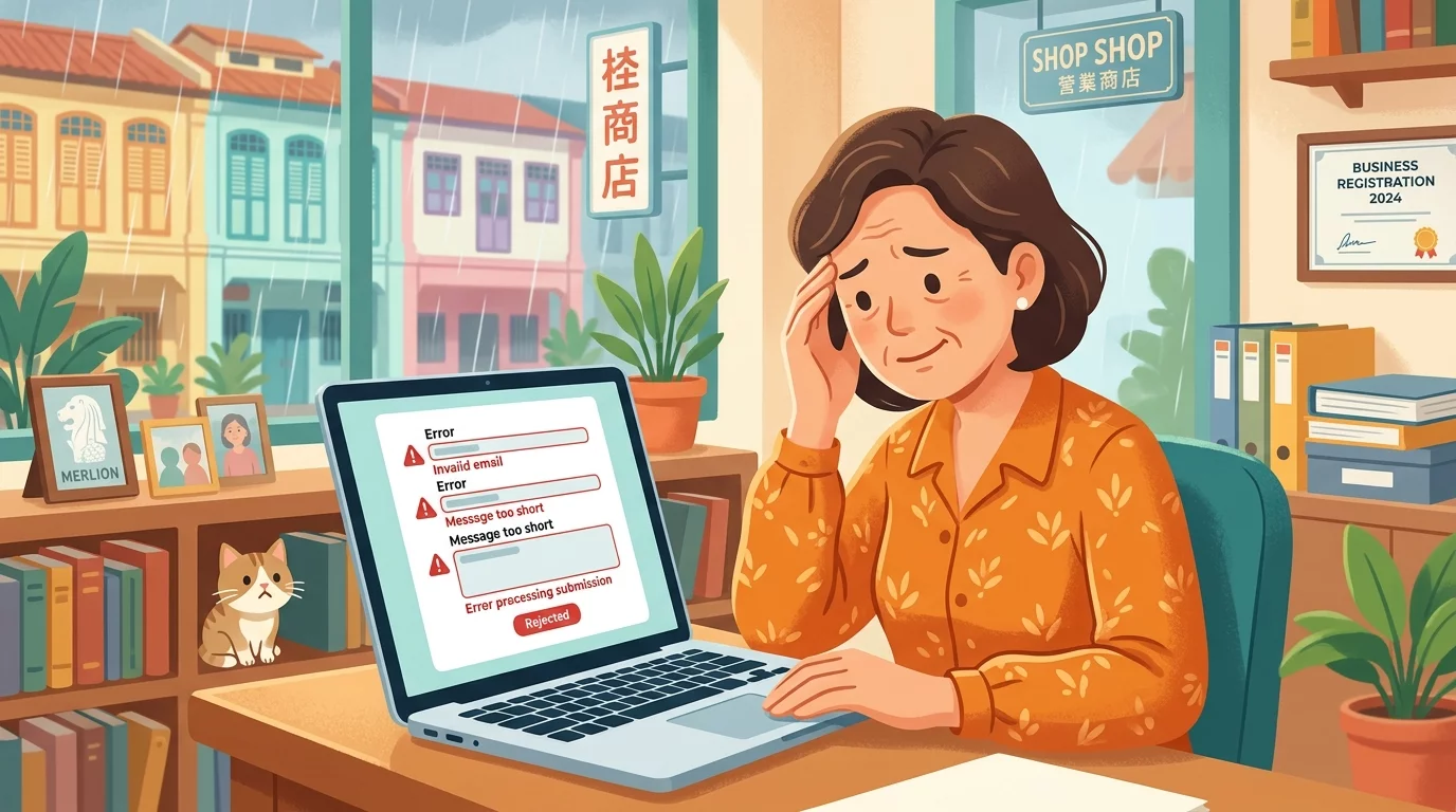 Why Is My Contact Form Not Working? A Step-by-Step Guide for Singapore Business Owners
