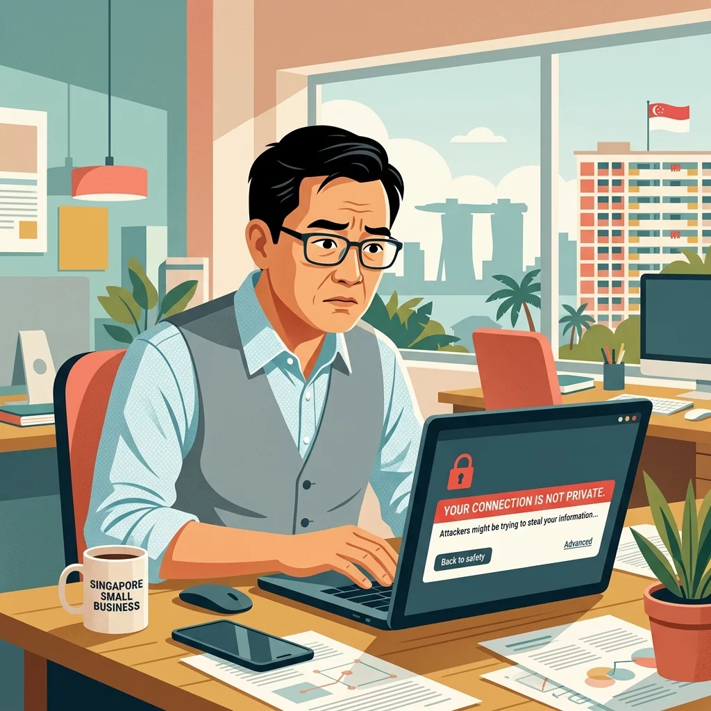 Why Is My Website Showing 'Not Secure'? A Singapore Business Owner's Guide to Fixing SSL Certificate Issues Fast